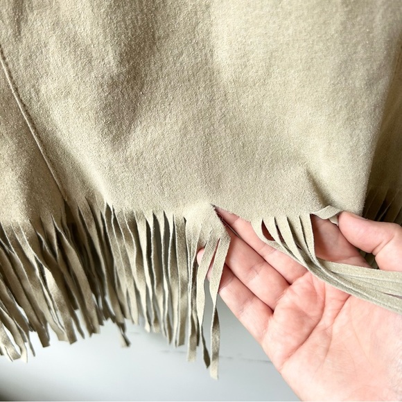 Vintage BB Dakota fringed cropped women’s genuine suede jacket - Picture 7 of 10